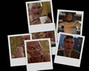 A desktop background collage from Millennium's Somehow, Satan Got Behind Me.