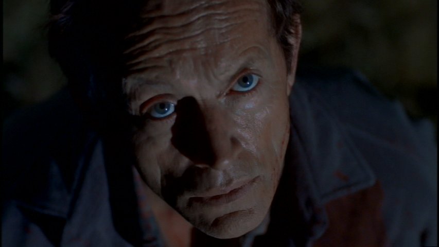 Lance Henriksen as Millennium's criminal profiler Frank Black.