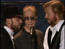 An image related to The Bee Gees whose music was used in Millennium.