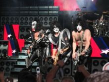 An image related to Kiss whose music was used in Millennium.