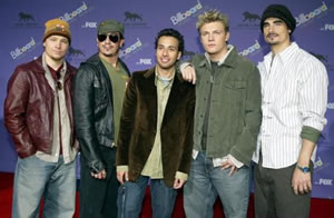 An image related to Backstreet Boys whose music was used in Millennium.