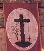 (Close-up) Banner of the Inquisition from The Pit and the Pendulum