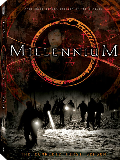 The cover of Millennium: The Complete First Season (region 1).