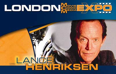 Lance Henriksen at the London Expo Show.